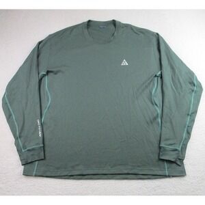 Nike‎ ACG Shirt Mens 2XL Green Dri-FIT ADV Long Sleeve Performance FB8115-338